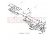 Polaris 2018 ATV 570 SPORTSMAN 6X6 EURO (R07) (A18S6E57F1) CHASSIS | CHASSIS, FRAME - A18S6E57F1