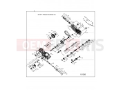 Polaris 2018 ATV 570 SPORTSMAN 6X6 EURO (R07) (A18S6E57F1) DRIVE TRAIN | DRIVE TRAIN, MAIN GEARCASE - A18S6E57F1