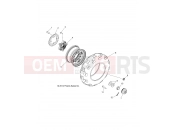 Polaris 2018 RANGER RANGER CREW 1000XP PS ALL OPTIONS (R10) - R18RV_99 WHEELS | WHEELS, FRONT - R18RVA99A9/B9 (49RGRWHEELFRT15CREW)