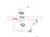 Polaris 2018 RANGER RANGER CREW 1000 PS (R10) (R18RVU99AS) ENGINE | ENGINE, AIR INTAKE SYSTEM - R18RVU99AS (701944)