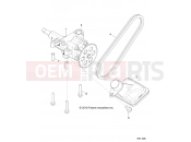 Polaris 2018 RANGER RANGER CREW 1000 PS (R10) (R18RVU99AS) ENGINE | ENGINE, OIL PUMP - R18RVU99AS (701106)