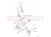 Polaris 2018 RANGER RANGER CREW 1000XP PS MD (R08) (R18RVE99NX) ENGINE | ENGINE, CRANKSHAFT - R18RVE99NX (701105)
