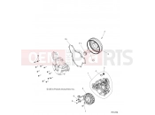 Polaris 2018 RANGER RANGER CREW 1000XP PS MD (R08) (R18RVE99NX) ENGINE | ENGINE, STATOR and COVER - R18RVE99NX (701256)