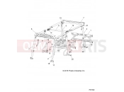 Polaris 2018 RANGER RANGER 570 EPS CREW MD (R05) (R18RNE57NV) CHASSIS | CHASSIS, CAB FRAME - R18RNE57NV (701832)