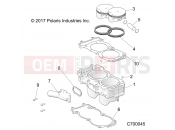 Polaris 2018 RANGER RANGER 1000 PS HD MD (R21) (R18RRE99NS) ENGINE | ENGINE, CYLINDER AND PISTON - R18RRE99NS (C700045)