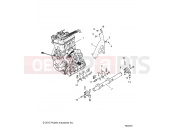 Polaris 2018 RZR RZR XP TURBO (R11) - Z18VDE92BB/BM/BS/BU/L92BK ENGINE | ENGINE, MOUNTING - Z18VDE92BB/BM/BS/BU/L92BK (700470)
