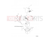Polaris 2018 RZR RZR 570 PS (R05) (Z18VHE57BV) ELECTRICAL | ELECTRICAL, BATTERY - Z18VHE57BV (701250)