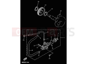 YAMAHA Jog 50 CY CY50R JOG R (3WG9) 2001 BOMBA DE ACEITE