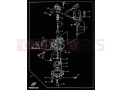 YAMAHA Jog 50 CY CY50R JOG R (3WG9) 2001 CARBURADOR