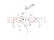Polaris 2018 RZR RZR 900 50 INCH EU/TRACTOR (R05) (Z18VAS87CM) CHASSIS | CHASSIS, CAB FRAME - Z18VAS87CM (701136)