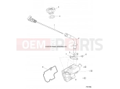 Polaris 2018 RZR RZR 900 50 INCH EU/TRACTOR (R05) (Z18VAS87CM) ENGINE | ENGINE, OIL DIPSTICK and BREATHER - Z18VAS87CM (701094)