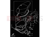 YAMAHA Jog 50 CY CY50R JOG R (3WG9) 2001 ASIENTO