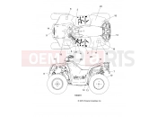 Polaris 2017 ATV SCRAMBLER XP 1000 (R13) (A17SVE95AM) BODY » BODY, DECALS - 