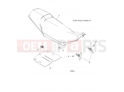 Polaris 2017 ATV SCRAMBLER XP 1000 (R13) (A17SVE95AM) BODY » BODY, SEAT - 