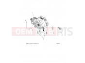 Polaris 2017 ATV ACE 570 EFI (R15) (A17DAA57A5) DRIVE TRAIN | DRIVE TRAIN, FRONT GEARCASE MOUNTING- A17DAA57A5 (101121)