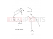 Polaris 2017 ATV ACE 500 SOHC (R14) (A17DAA50A7) CHASSIS | CHASSIS, CAB FRAME AND SIDE BARS - A17DAA50A7 (100627)