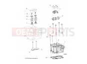Polaris 2017 ATV ACE 500 SOHC (R14) (A17DAA50A7) ENGINE | ENGINE, CYLINDER HEAD, CAM and VALVES - A17DAA50A7