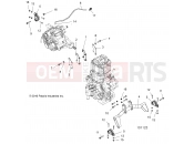 Polaris 2017 ATV ACE 500 SOHC (R14) (A17DAA50A7) ENGINE | ENGINE, ENGINE and TRANSMISSION MOUNTING - A17DAA50A7 (101123)