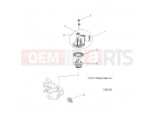 Polaris 2017 ATV ACE 500 SOHC (R14) (A17DAA50A7) ENGINE | ENGINE, THERMOSTAT and COVER - A17DAA50A7 (100534)