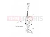 Polaris 2017 ATV ACE 500 SOHC (R14) (A17DAA50A7) ENGINE | ENGINE, THROTTLE PEDAL - A17DAA50A7 (100615)