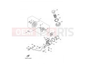 YAMAHA Cygnus XC 125 CYGNUS SV XC125SV 2001 Oil pump