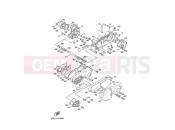 YAMAHA Cygnus XC 125 CYGNUS SV XC125SV 2001 Crankcase