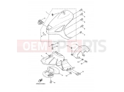 YAMAHA Cygnus XC 125 CYGNUS SV XC125SV 2001 Fienda