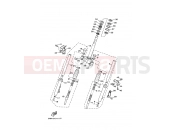 YAMAHA Cygnus XC 125 CYGNUS SV XC125SV 2001 Front four