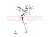 YAMAHA Cygnus XC 125 CYGNUS SV XC125SV 2001 Front master cylinder