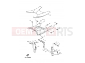 YAMAHA Cygnus XC 125 CYGNUS SV XC125SV 2001 Stand. Footrest