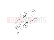 YAMAHA Cygnus XC 125 CYGNUS SV XC125SV 2001 Flats Shiya light