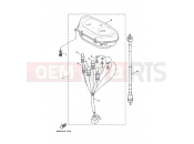 YAMAHA Cygnus XC 125 CYGNUS SV XC125SV 2001 Meter