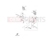 YAMAHA Cygnus XC 125 CYGNUS SV XC125SV 2001 Handle Switchi. Lever