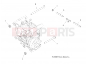 Polaris 2017 ATV SPORTSMAN TOURING TRACTOR 1000 (R11) (A17SYS95CK) DRIVE TRAIN | DRIVE TRAIN, REAR, GEARCASE MOUNTING - A17SYS95CK