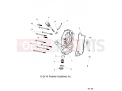 Polaris 2017 ATV ACE 150 MD (R07) (A17HAA15N7) ENGINE | ENGINE, CRANKCASE COVER ASM, RIGHT - A17HAA15N7