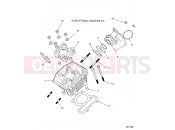 Polaris 2017 ATV ACE 150 MD (R07) (A17HAA15N7) ENGINE | ENGINE, CYLINDER HEAD ASM. - A17HAA15N7