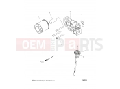 INDIAN CHIEFTAIN/ROADMASTER ALL OPTIONS (R06) - N17TCAAA/TRAAA ENGINE | ENGINE, OIL FILTER/ADAPTER, and DIPSTICK - N17TCAAA/TRAAA ALL OPTIONS (200098)