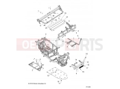 Polaris 2017 RANGER RANGER 570 EPS HDPE (R07) (R17RMH57A4) CHASSIS | CHASSIS, FRAME and FRONT BUMPER - R17RMH57A4 (701352)