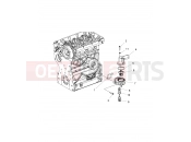 Polaris 2017 RANGER RANGER 1000 DIESEL CREW MD POL (R13) (R17RVAD1N1) ENGINE | ENGINE, THERMOSTAT ASM. - R17RVAD1N1 (49RGRTHERMO15DSL)