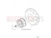 Polaris 2017 RZR RZR 570 S (R04) (Z17VJE57AR) WHEELS | WHEELS, FRONT - Z17VJE57AR (701362)