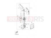 YAMAHA Aerox 50 YQ 50 YQ50L AEROX (5PE3) 2001 CARBURETOR