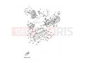 YAMAHA Aerox 50 YQ 50 YQ50L AEROX (5PE3) 2001 CRANKCASE