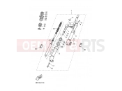 YAMAHA Aerox 50 YQ 50 YQ50L AEROX (5PE3) 2001 FRONT FORK