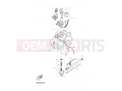 YAMAHA Aerox 50 YQ 50 YQ50L AEROX (5PE3) 2001 FUEL TANK