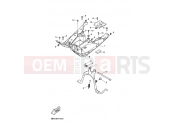 YAMAHA Aerox 50 YQ 50 YQ50L AEROX (5PE3) 2001 STAND & FOOTREST