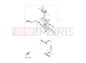 YAMAHA Aerox 50 YQ 50 YQ50L AEROX (5PE3) 2001 REAR MASTER CYLINDER