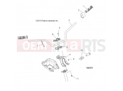 Polaris 2016 ATV SPORTSMAN 570 SP EPS, TRACTOR (R10) (A16SHS57CM) STEERING | STEERING, HANDLEBAR and CONTROLS - A16SHS57CM (100251)
