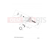 Polaris 2016 ATV SPORTSMAN 90 (R06) (A16YAF09AA) ENGINE | ENGINE, CRANKSHAFT and PISTON - A16YAF09AA (A00034)