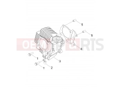 Polaris 2016 ATV SPORTSMAN 90 (R06) (A16YAF09AA) ENGINE | ENGINE, CYLINDER - A16YAF09AA (49ATVCYLINDER07OTLW90)