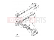 YAMAHA YFM 350 YFM350FW-X YFM350FWX 4KBP 2001 FRONT DIFFERENTIAL